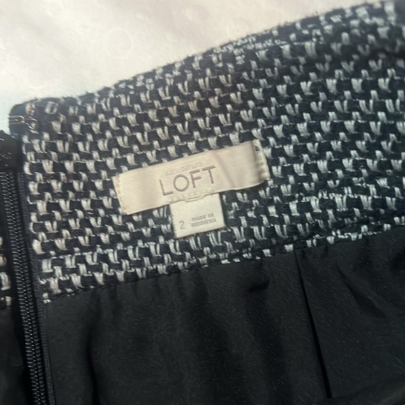 Loft size 2 tweed mini skirt - Picture 5 of 7